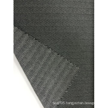 Nylon Polyester Herringbone Jacquard Knit Fabric